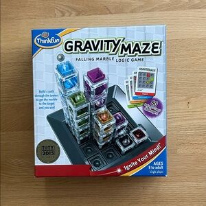 ThinkFun Gravity Maze Falling Marble Logic Game